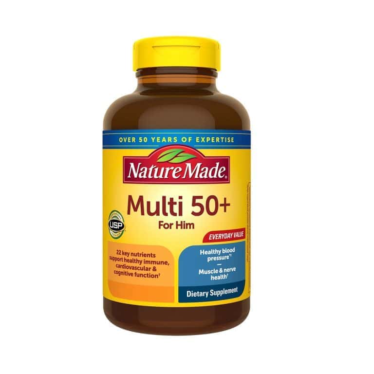 مولتی ویتامین مردانه 50+ نیچرمید