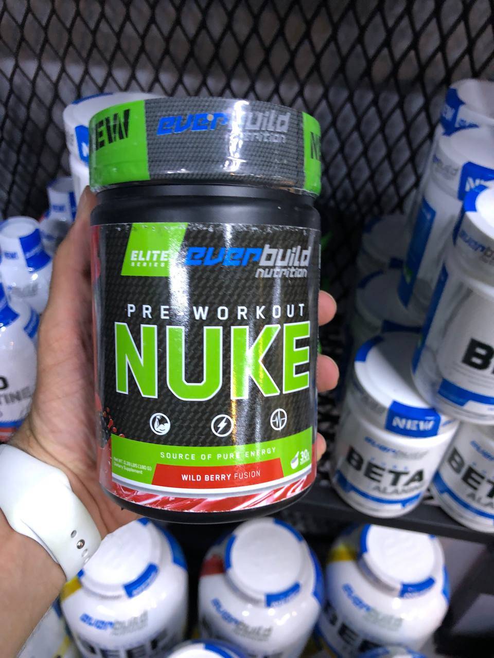 پمپ پری ورک اوت NUKE اوربیلد 30 سروینگ