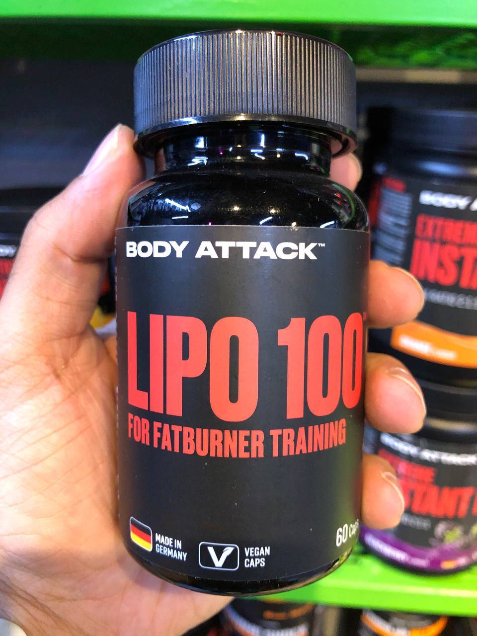 لیپو 100 بادی اتک 60 کپسولی